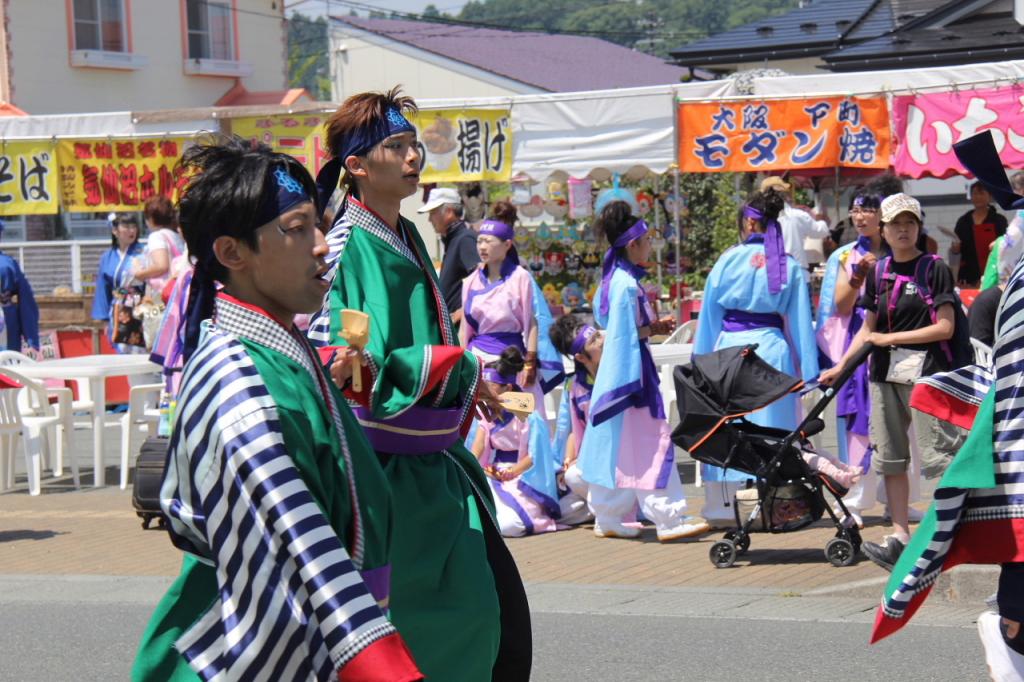 奥州前沢よさこいFesta11中編（奥州前沢よさこいフェスタ2015) 2015/07/12