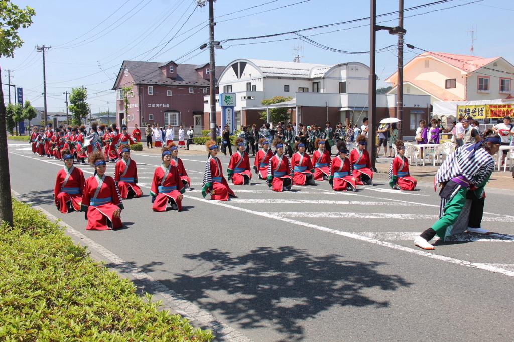 奥州前沢よさこいFesta11中編（奥州前沢よさこいフェスタ2015) 2015/07/12