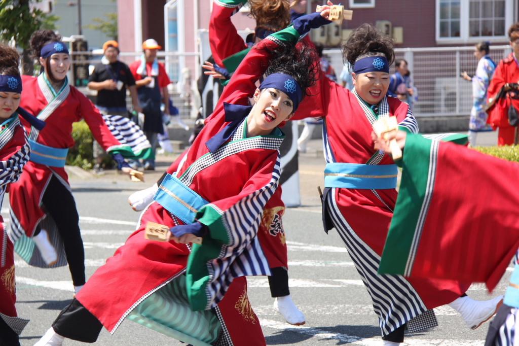 奥州前沢よさこいFesta11中編（奥州前沢よさこいフェスタ2015) 2015/07/12