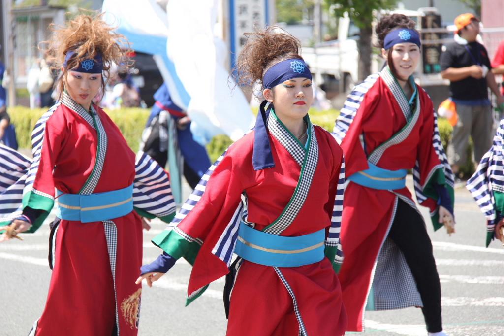 奥州前沢よさこいFesta11中編（奥州前沢よさこいフェスタ2015) 2015/07/12