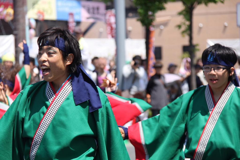 奥州前沢よさこいFesta11中編（奥州前沢よさこいフェスタ2015) 2015/07/12