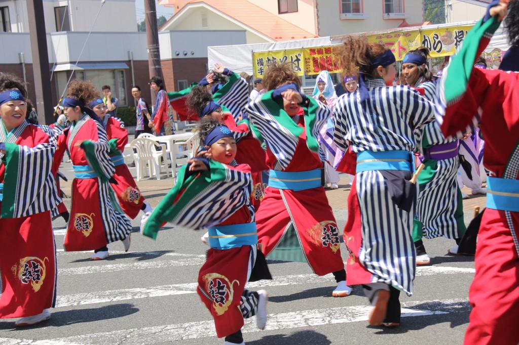 奥州前沢よさこいFesta11中編（奥州前沢よさこいフェスタ2015) 2015/07/12