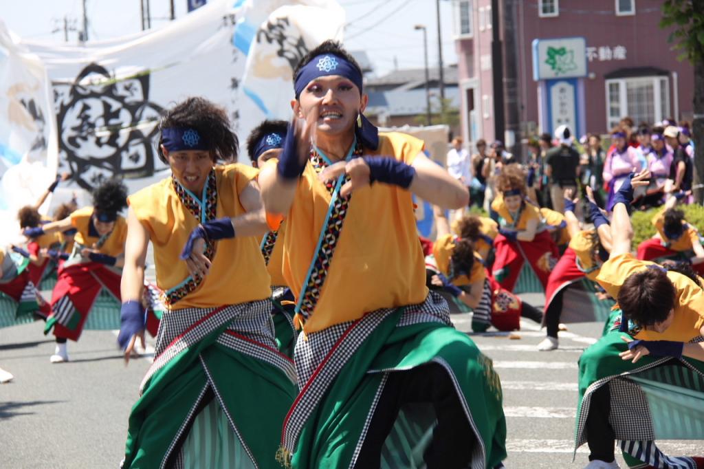 奥州前沢よさこいFesta11中編（奥州前沢よさこいフェスタ2015) 2015/07/12