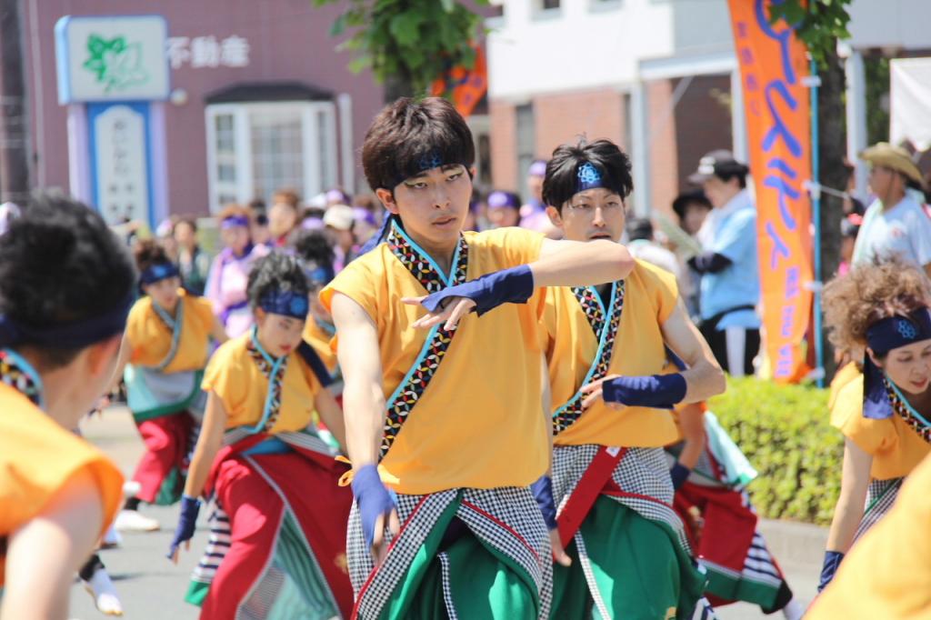 奥州前沢よさこいFesta11中編（奥州前沢よさこいフェスタ2015) 2015/07/12