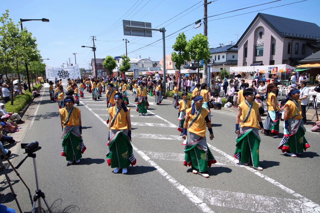 奥州前沢よさこいFesta11中編（奥州前沢よさこいフェスタ2015) 2015/07/12
