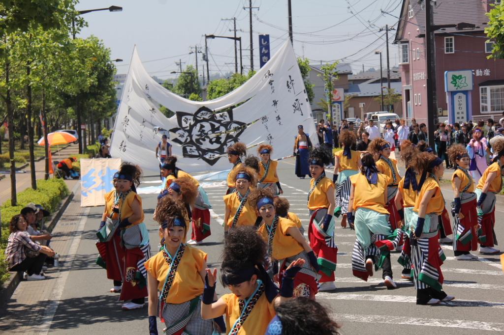 奥州前沢よさこいFesta11中編（奥州前沢よさこいフェスタ2015) 2015/07/12