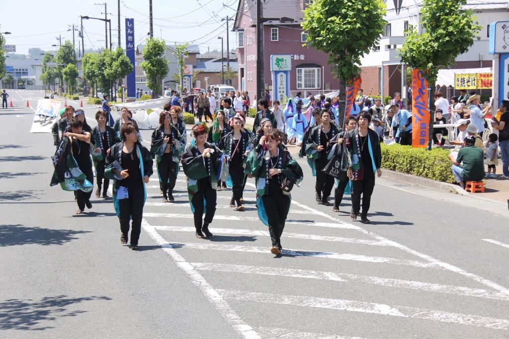 奥州前沢よさこいFesta11中編（奥州前沢よさこいフェスタ2015) 2015/07/12