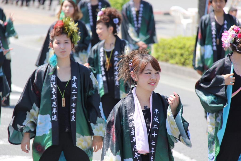 奥州前沢よさこいFesta11中編（奥州前沢よさこいフェスタ2015) 2015/07/12