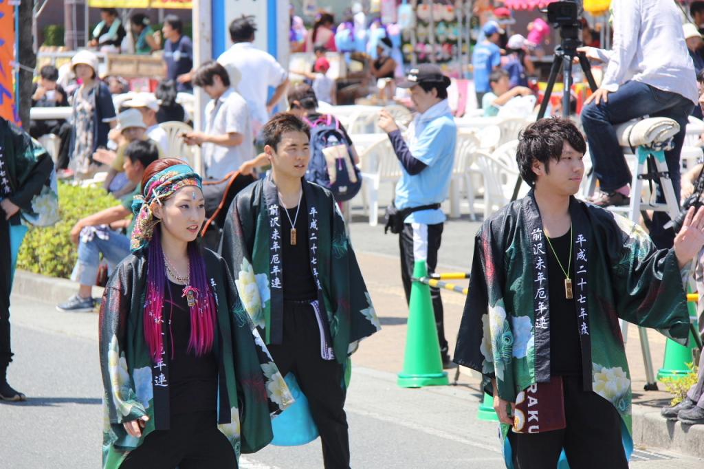 奥州前沢よさこいFesta11中編（奥州前沢よさこいフェスタ2015) 2015/07/12