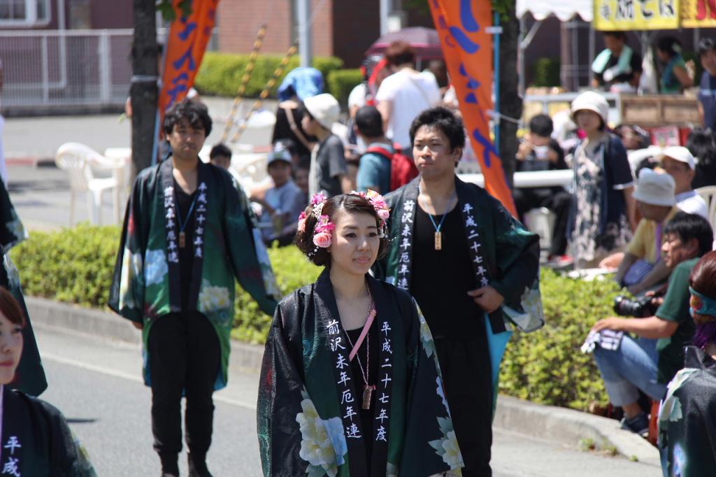 奥州前沢よさこいFesta11中編（奥州前沢よさこいフェスタ2015) 2015/07/12