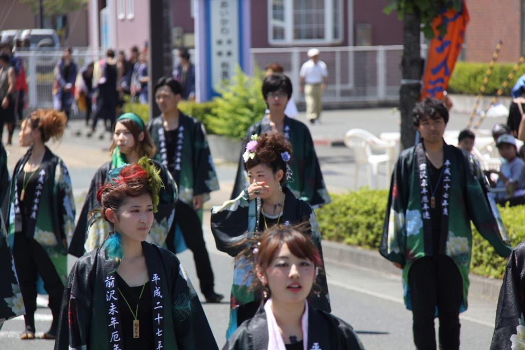 奥州前沢よさこいFesta11中編（奥州前沢よさこいフェスタ2015) 2015/07/12