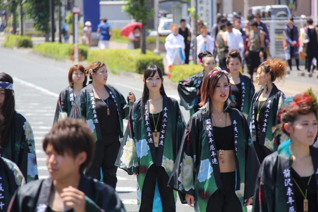 奥州前沢よさこいFesta11中編（奥州前沢よさこいフェスタ2015) 2015/07/12