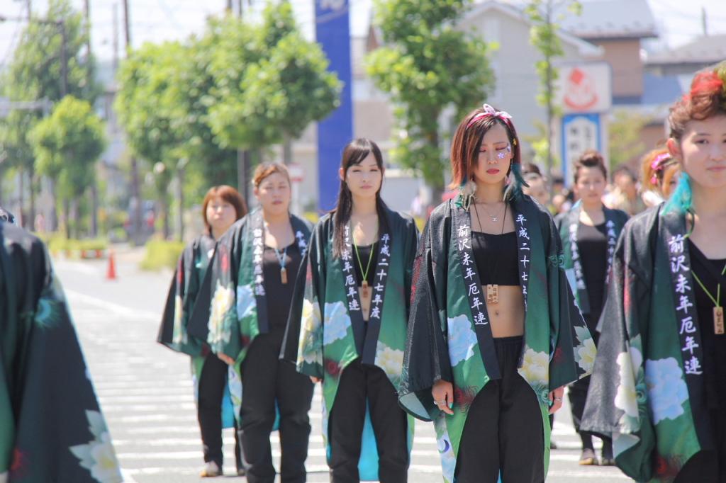 奥州前沢よさこいFesta11中編（奥州前沢よさこいフェスタ2015) 2015/07/12