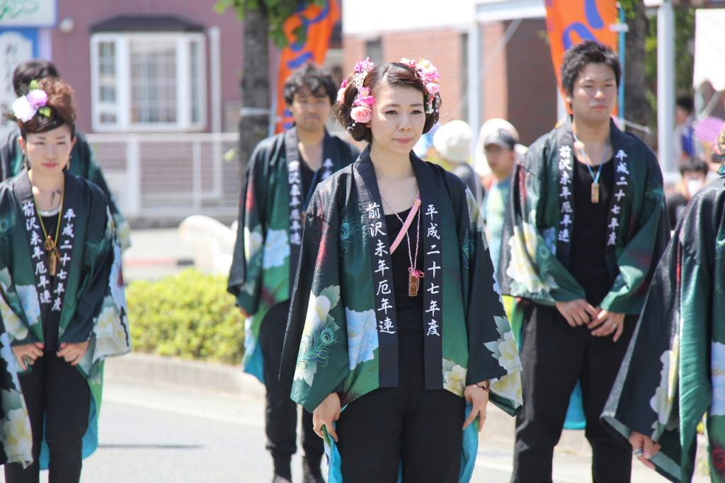 奥州前沢よさこいFesta11中編（奥州前沢よさこいフェスタ2015) 2015/07/12