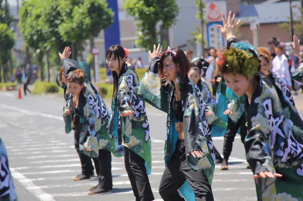 奥州前沢よさこいFesta11中編（奥州前沢よさこいフェスタ2015) 2015/07/12