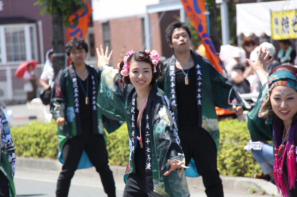 奥州前沢よさこいFesta11中編（奥州前沢よさこいフェスタ2015) 2015/07/12