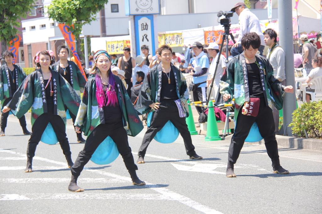 奥州前沢よさこいFesta11中編（奥州前沢よさこいフェスタ2015) 2015/07/12