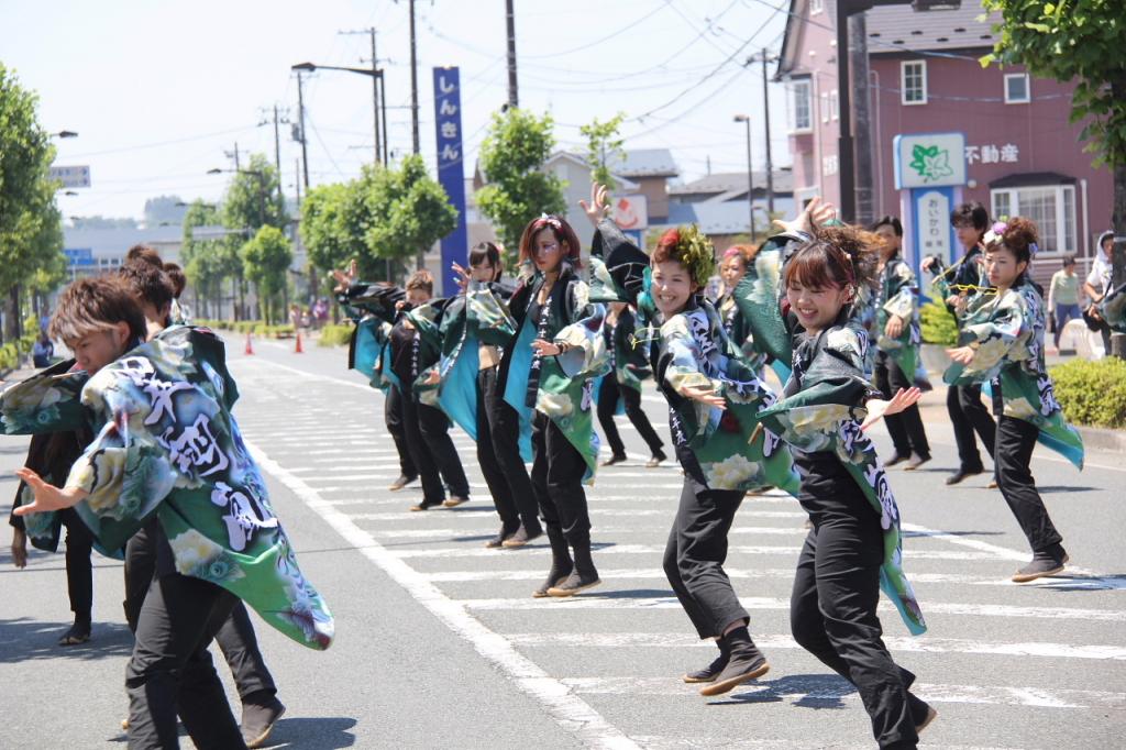 奥州前沢よさこいFesta11中編（奥州前沢よさこいフェスタ2015) 2015/07/12