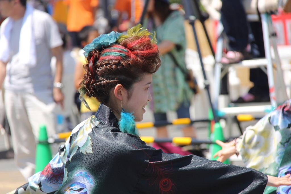 奥州前沢よさこいFesta11中編（奥州前沢よさこいフェスタ2015) 2015/07/12