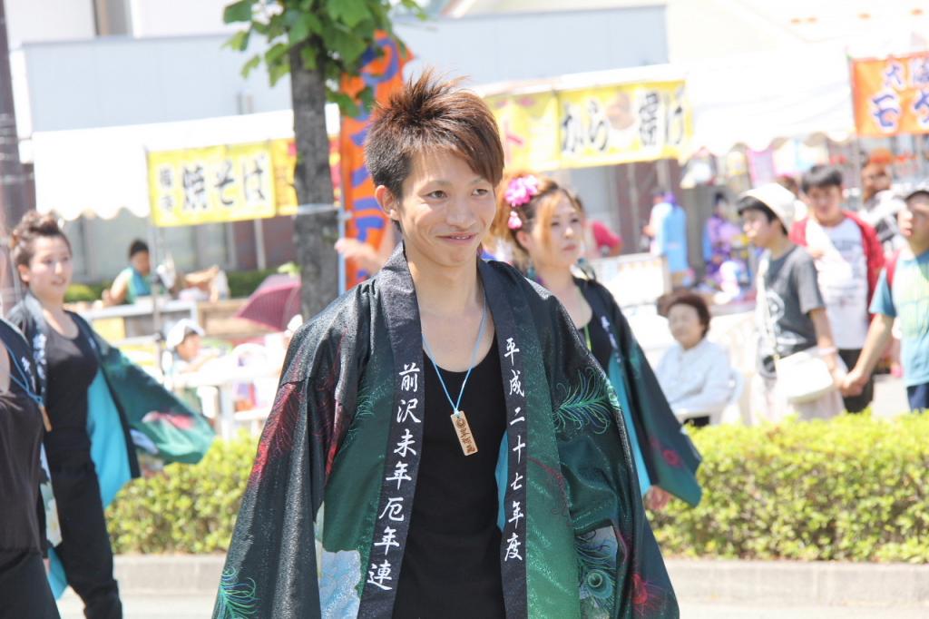 奥州前沢よさこいFesta11中編（奥州前沢よさこいフェスタ2015) 2015/07/12