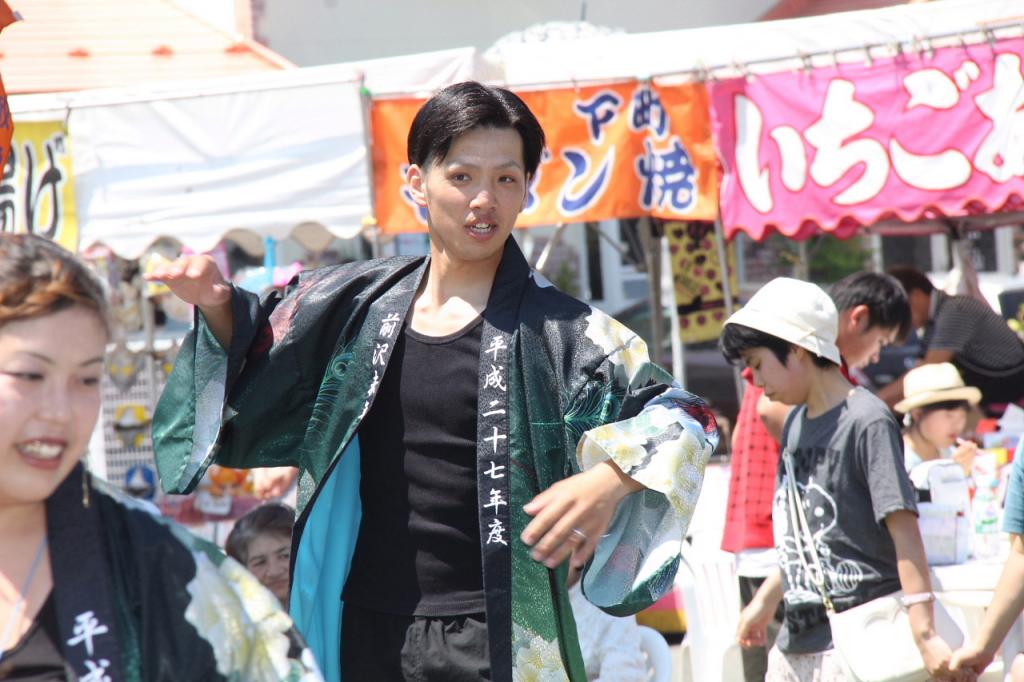 奥州前沢よさこいFesta11中編（奥州前沢よさこいフェスタ2015) 2015/07/12