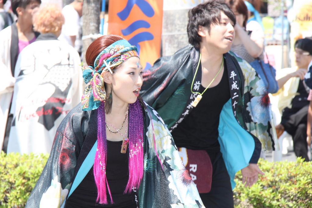 奥州前沢よさこいFesta11中編（奥州前沢よさこいフェスタ2015) 2015/07/12