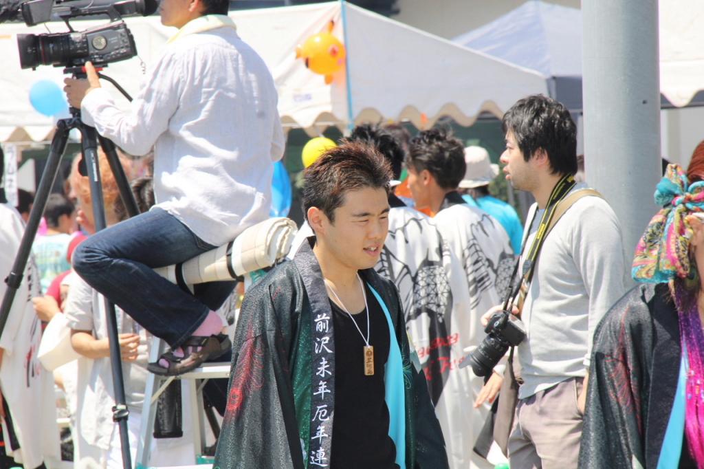 奥州前沢よさこいFesta11中編（奥州前沢よさこいフェスタ2015) 2015/07/12