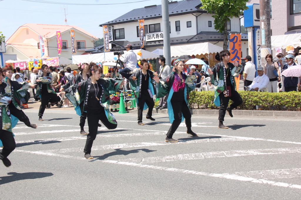 奥州前沢よさこいFesta11中編（奥州前沢よさこいフェスタ2015) 2015/07/12