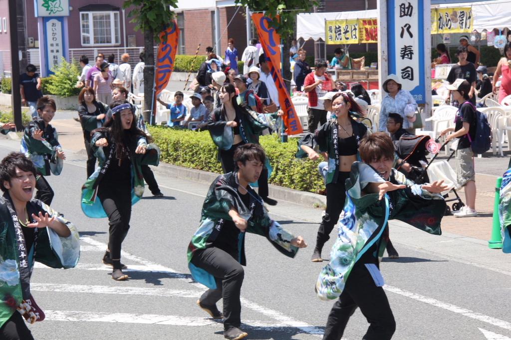 奥州前沢よさこいFesta11中編（奥州前沢よさこいフェスタ2015) 2015/07/12