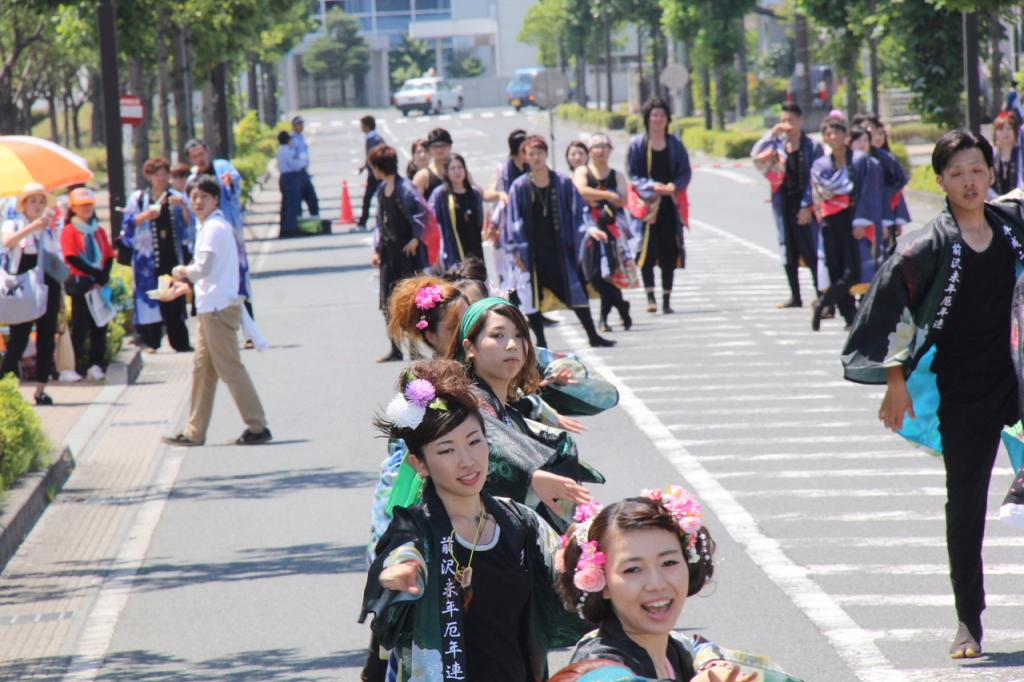 奥州前沢よさこいFesta11中編（奥州前沢よさこいフェスタ2015) 2015/07/12