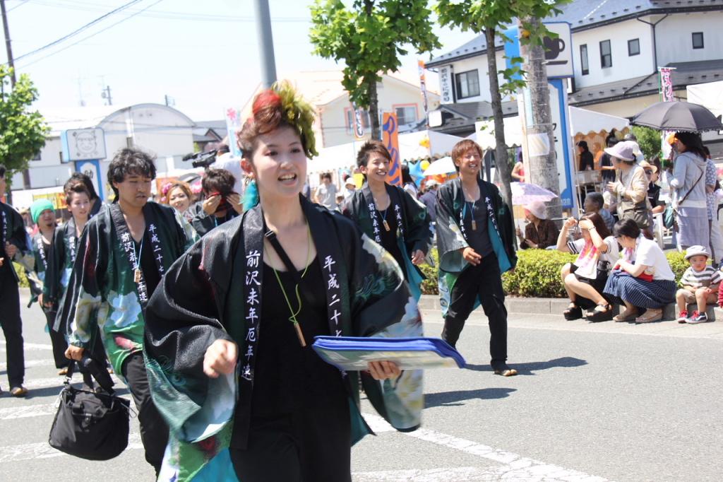 奥州前沢よさこいFesta11中編（奥州前沢よさこいフェスタ2015) 2015/07/12