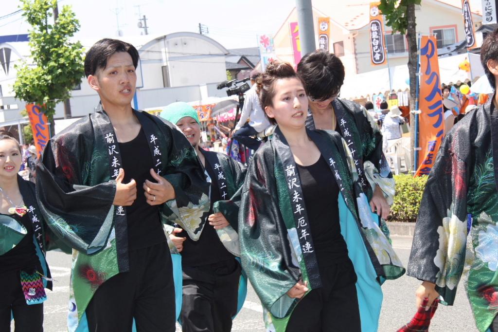 奥州前沢よさこいFesta11中編（奥州前沢よさこいフェスタ2015) 2015/07/12