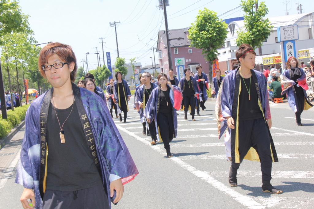 奥州前沢よさこいFesta11中編（奥州前沢よさこいフェスタ2015) 2015/07/12