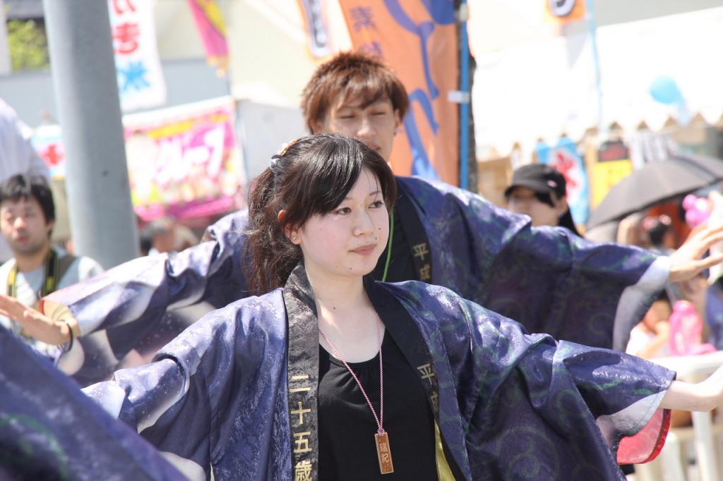 奥州前沢よさこいFesta11中編（奥州前沢よさこいフェスタ2015) 2015/07/12