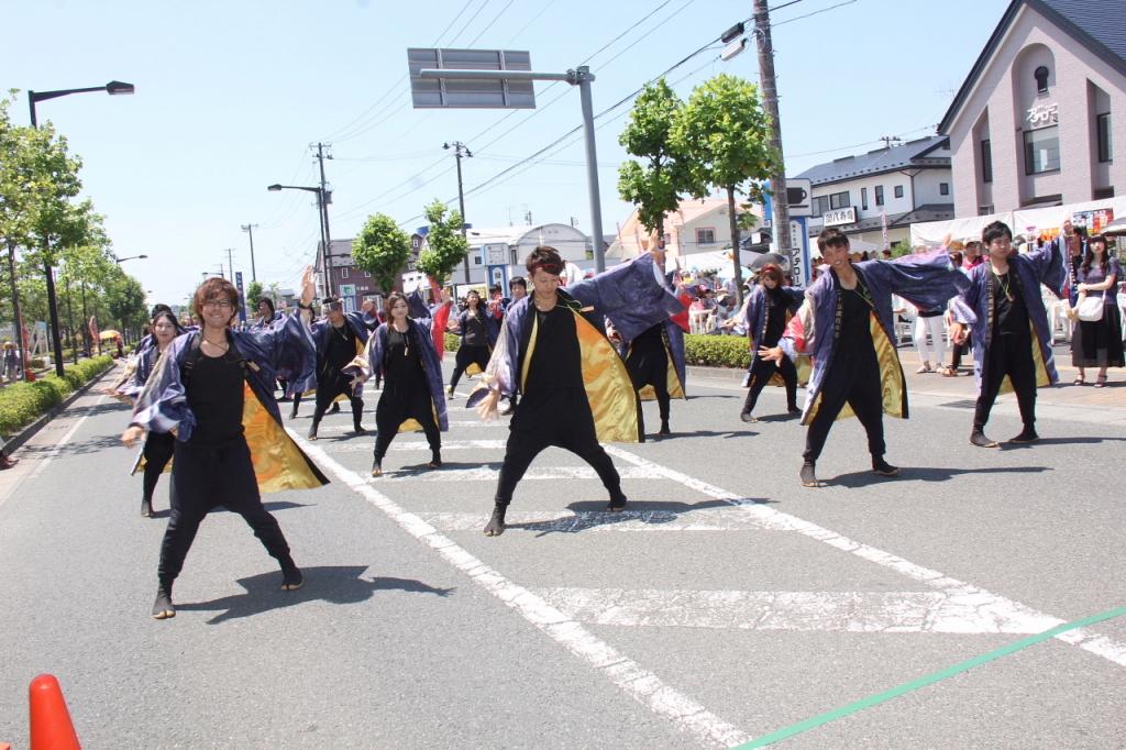 奥州前沢よさこいFesta11中編（奥州前沢よさこいフェスタ2015) 2015/07/12