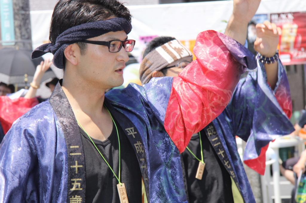 奥州前沢よさこいFesta11中編（奥州前沢よさこいフェスタ2015) 2015/07/12