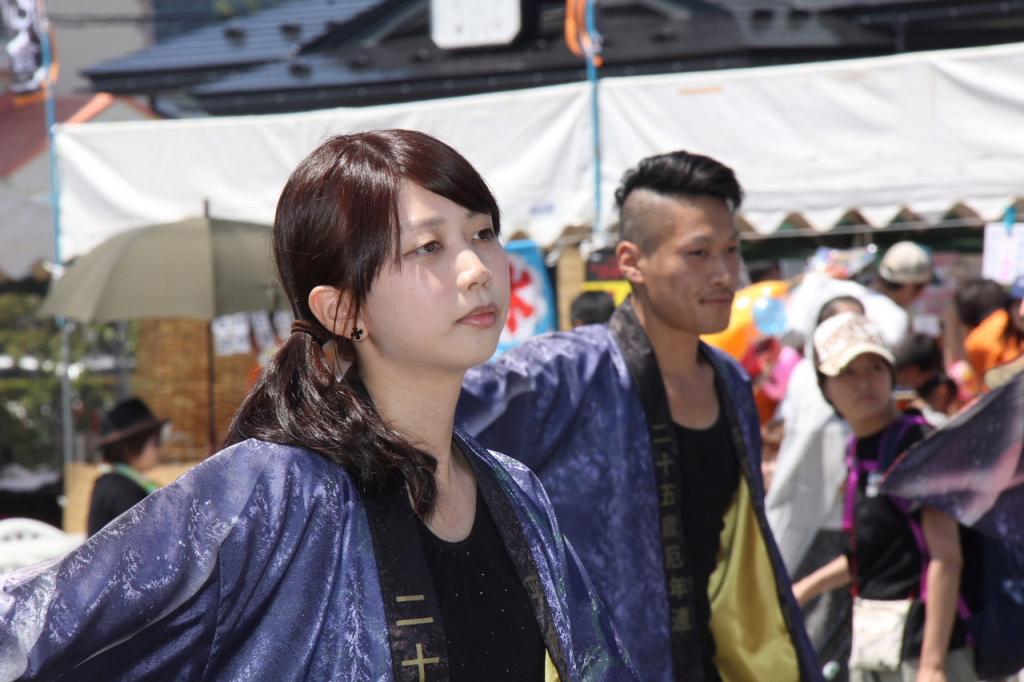 奥州前沢よさこいFesta11中編（奥州前沢よさこいフェスタ2015) 2015/07/12