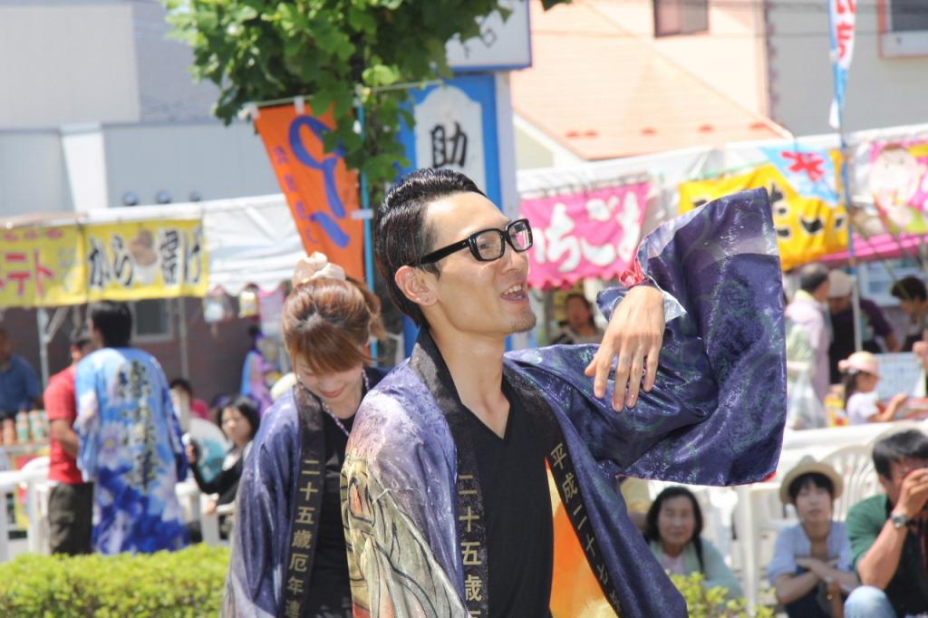 奥州前沢よさこいFesta11中編（奥州前沢よさこいフェスタ2015) 2015/07/12