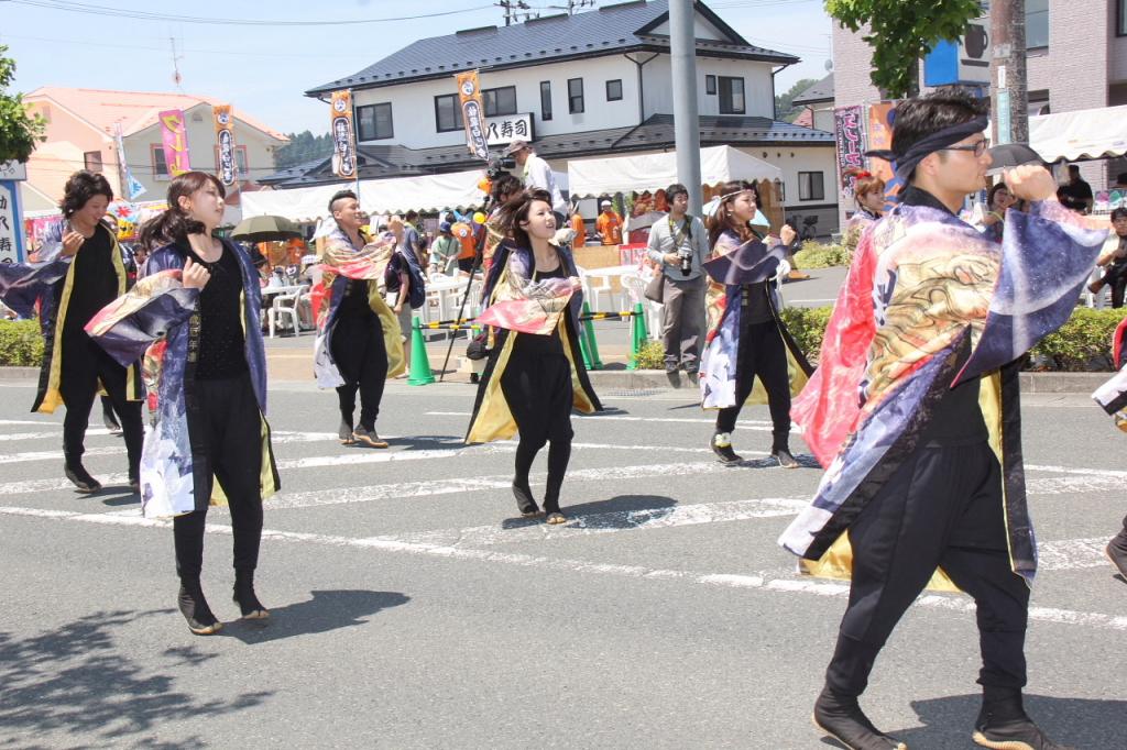 奥州前沢よさこいFesta11中編（奥州前沢よさこいフェスタ2015) 2015/07/12