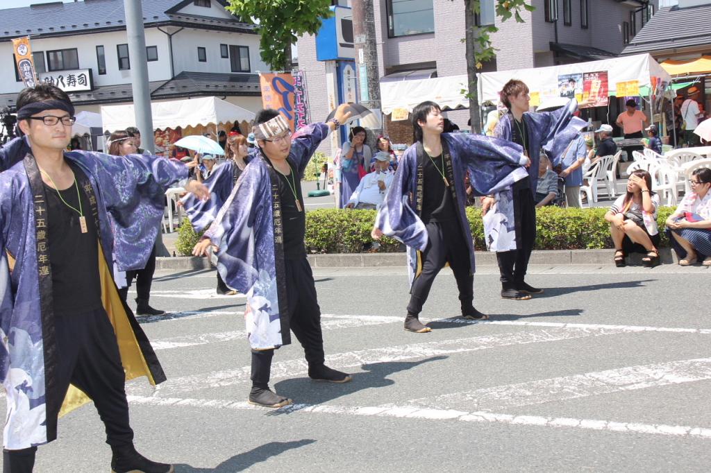 奥州前沢よさこいFesta11中編（奥州前沢よさこいフェスタ2015) 2015/07/12
