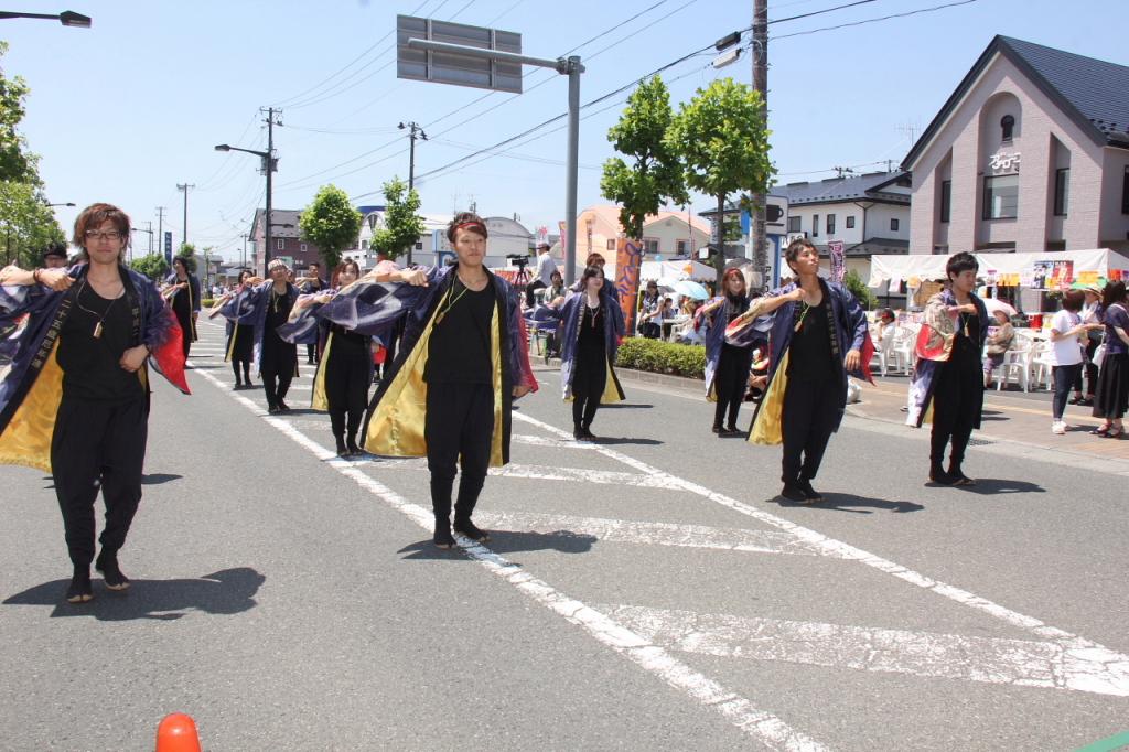 奥州前沢よさこいFesta11中編（奥州前沢よさこいフェスタ2015) 2015/07/12