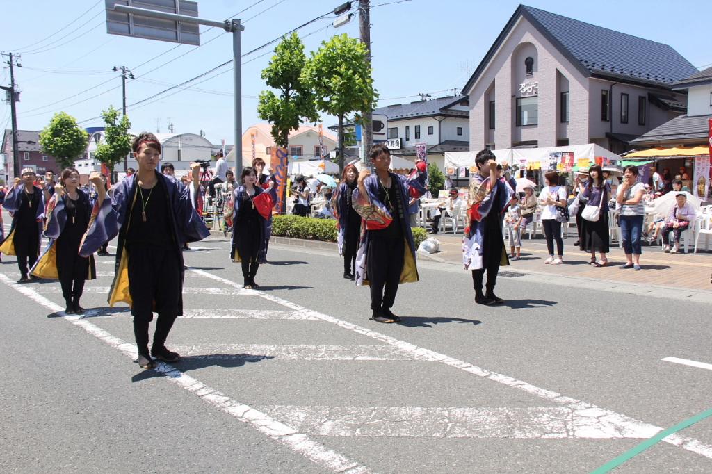 奥州前沢よさこいFesta11中編（奥州前沢よさこいフェスタ2015) 2015/07/12