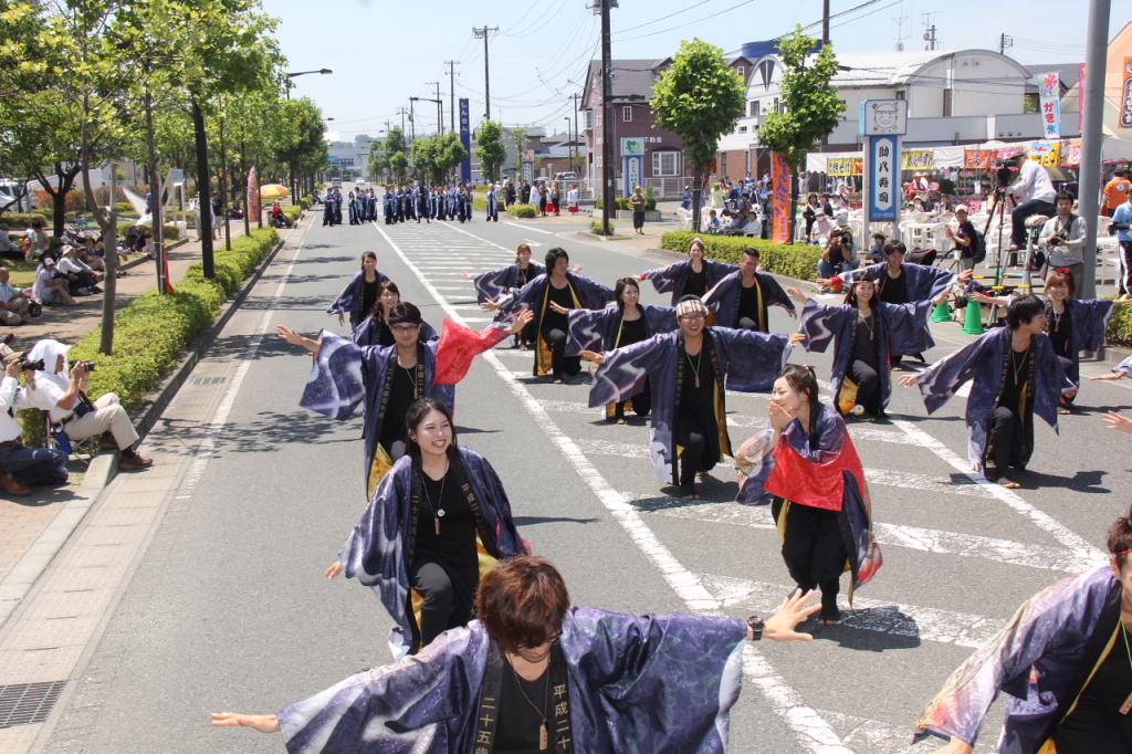 奥州前沢よさこいFesta11中編（奥州前沢よさこいフェスタ2015) 2015/07/12