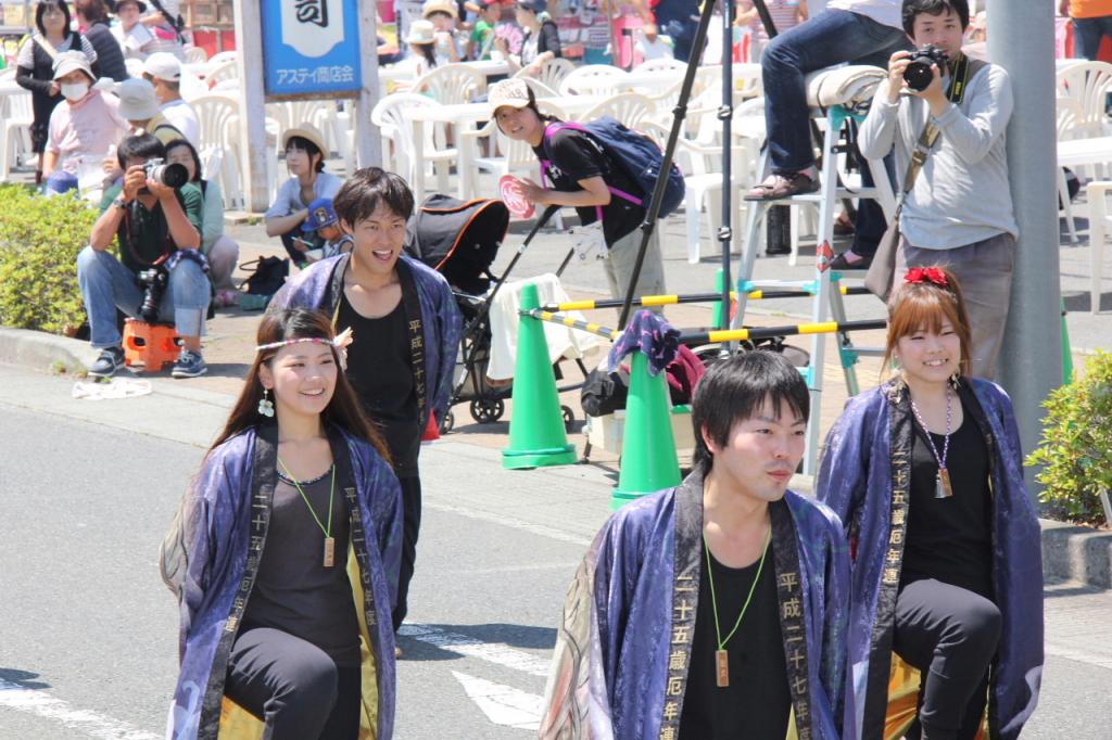 奥州前沢よさこいFesta11中編（奥州前沢よさこいフェスタ2015) 2015/07/12