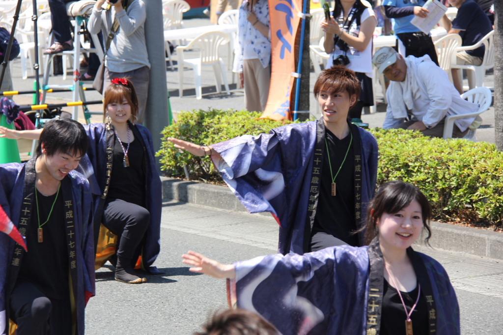 奥州前沢よさこいFesta11中編（奥州前沢よさこいフェスタ2015) 2015/07/12