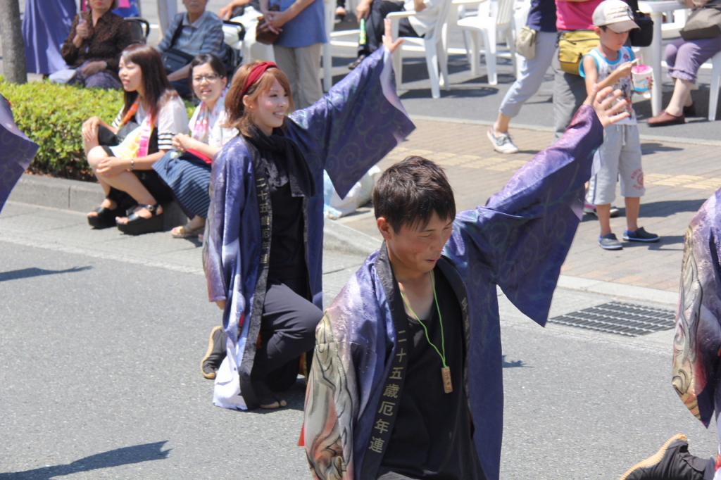 奥州前沢よさこいFesta11中編（奥州前沢よさこいフェスタ2015) 2015/07/12