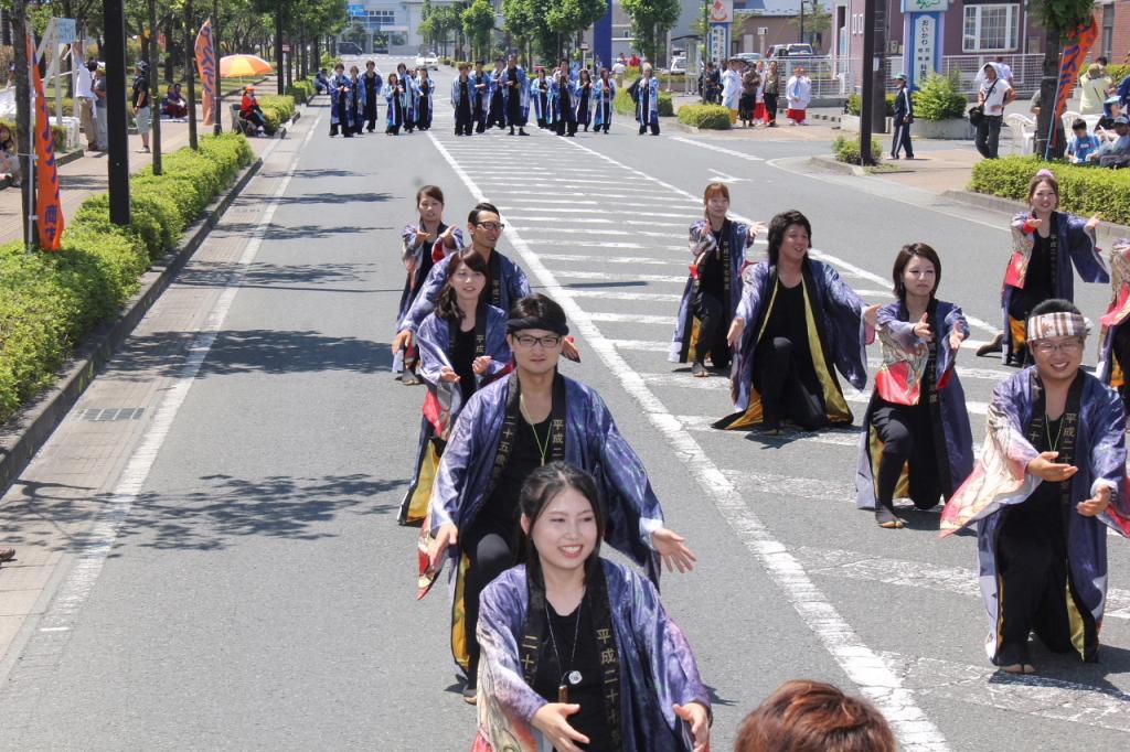 奥州前沢よさこいFesta11中編（奥州前沢よさこいフェスタ2015) 2015/07/12