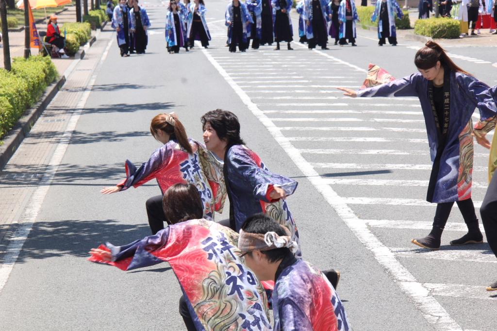 奥州前沢よさこいFesta11中編（奥州前沢よさこいフェスタ2015) 2015/07/12