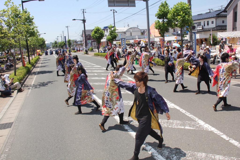 奥州前沢よさこいFesta11中編（奥州前沢よさこいフェスタ2015) 2015/07/12
