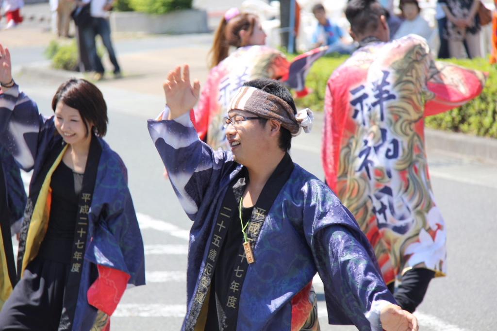 奥州前沢よさこいFesta11中編（奥州前沢よさこいフェスタ2015) 2015/07/12